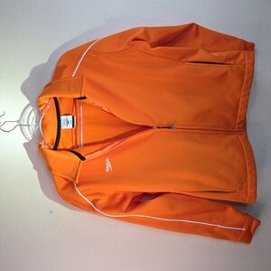 Speedo Girls Large Streamline Youth Warm Up Jacket Polyester EUC